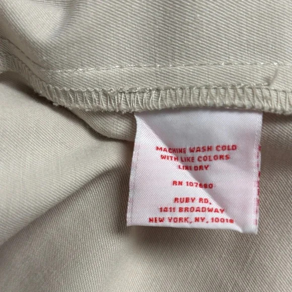 Ruby Rd. Cream Utility Jacket - Picture 8 of 10